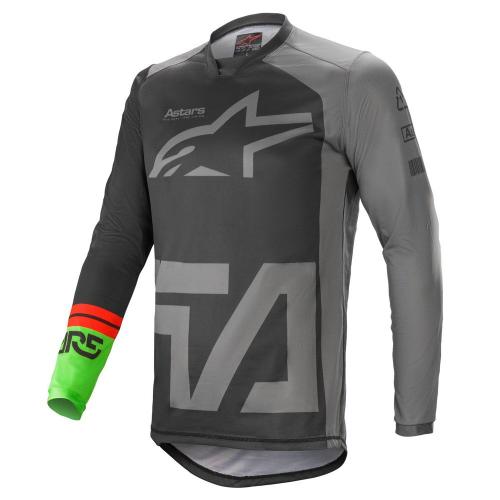 Conjunto Calça + Camisa Alpinestars Racer Compass 2021 Preto/Cinza/Verde