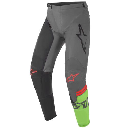 Conjunto Calça + Camisa Alpinestars Racer Compass 2021 Preto/Cinza/Verde