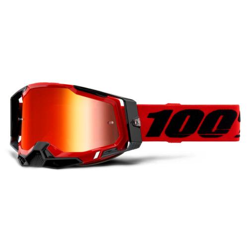 Óculos 100% Racecraft2 Red Lente Espelhada 