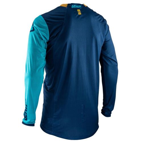 Conjunto Calça + Camisa Leatt  Lite 4.5 2021 Azul/Dourado