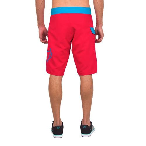 Boardshort Fox Overhead Vermelho/Azul