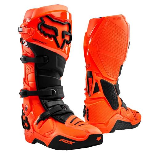 Bota Fox Instinct Laranja Fluorescente