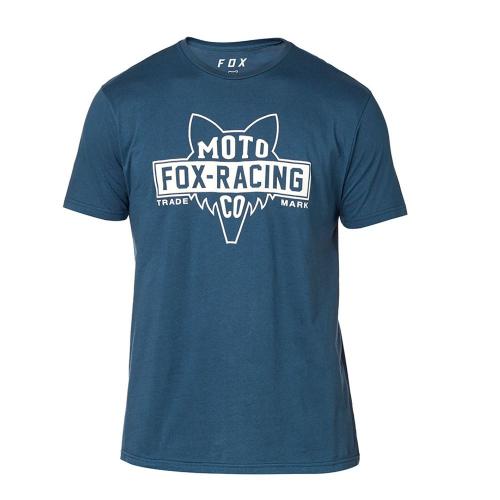 Camiseta Fox Flat Head Premium Azul