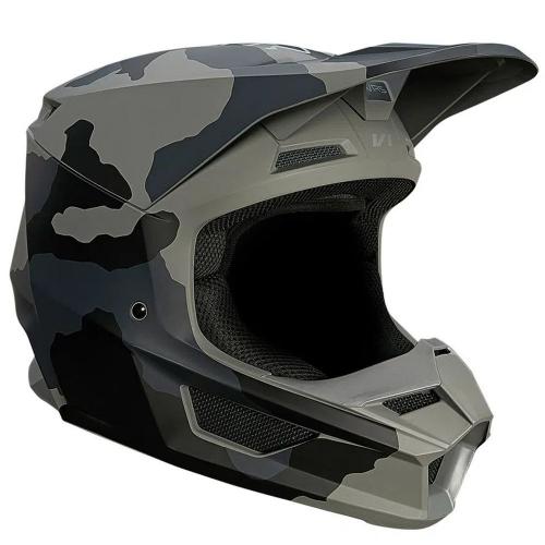 Capacete Fox V1 Mips Trev 2022 Preto Camuflado