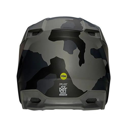 Capacete Fox V1 Mips Trev 2022 Preto Camuflado