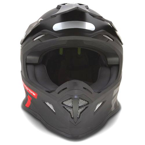 Capacete Pro Tork Fast 788 Solid Preto/Vermelho