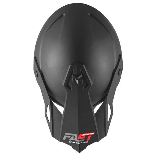 Capacete Pro Tork Fast 788 Solid Preto/Vermelho