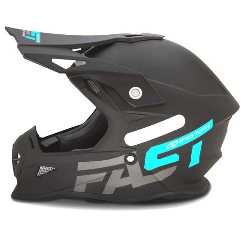 Capacete Pro Tork Fast 788 Solid Preto/Azul