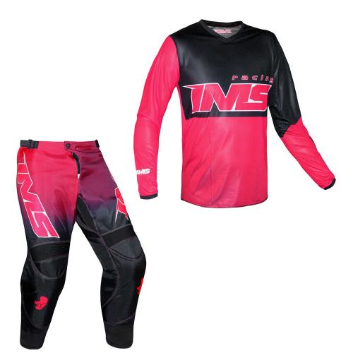 Conjunto Calça + Camisa Ims Army  Infantil 2020 Vermelho