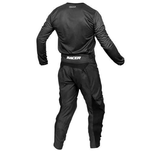 Conjunto Calça + Camisa Racer Clean 2021 Preto/Cinza