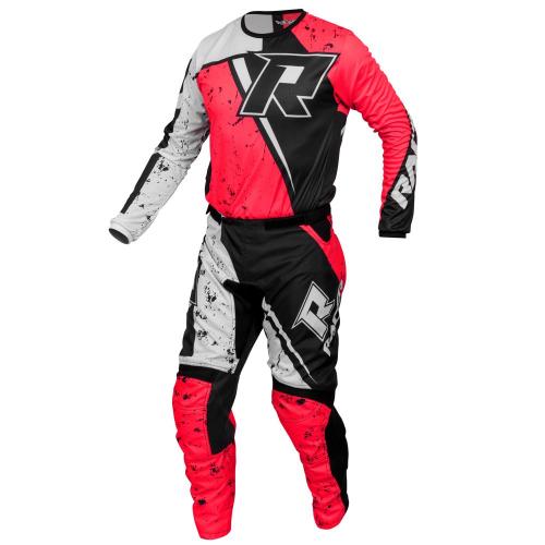 Conjunto Calça + Camisa Racer Bravo 2021 Preto/Vermelho 