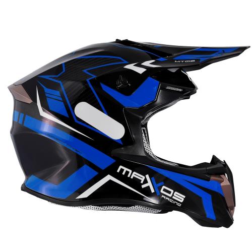 Capacete Mattos Racing Combat MTR02 2021 Azul