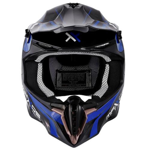 Capacete Mattos Racing Combat MTR02 2021 Azul