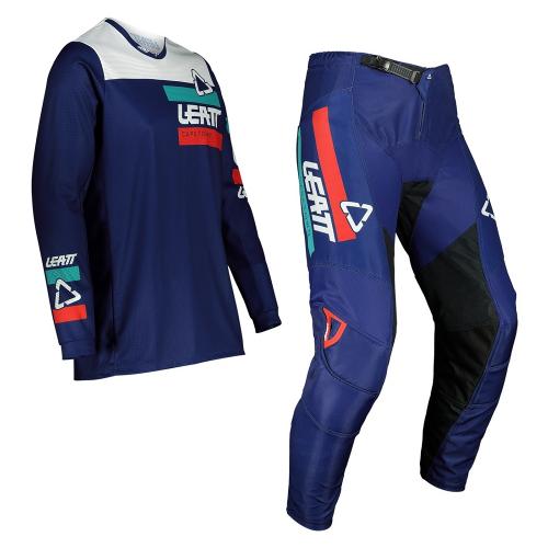 Conjunto Calça + Camisa Leatt 3.5 Ride Azul Royal