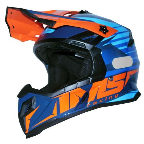 Capacete Ims Extreme 2022 Azul/Laranja