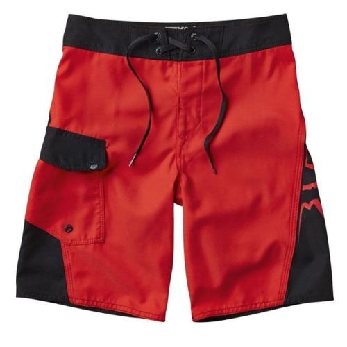 Boardshort Fox Overhead Otroske Vermelho/Preto