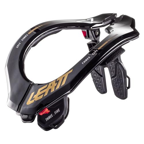 Protetor de Pescoço Leatt Brace GPX 3.5 Preto/Dourado