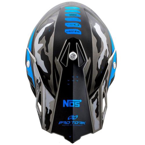 Capacete Pro Tork Jett Fast Factory Edition 3 Azul/Preto