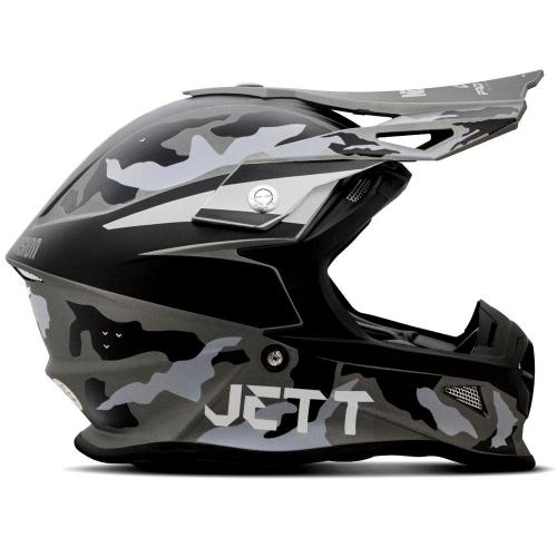 Capacete Pro Tork Jett Fast Factory Edition 3 Cinza/Preto 