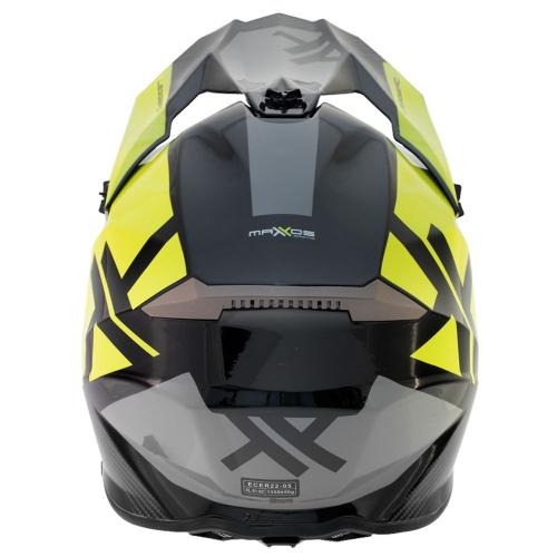 Capacete Mattos Racing Combat Legerro 2022 Amarelo fluor