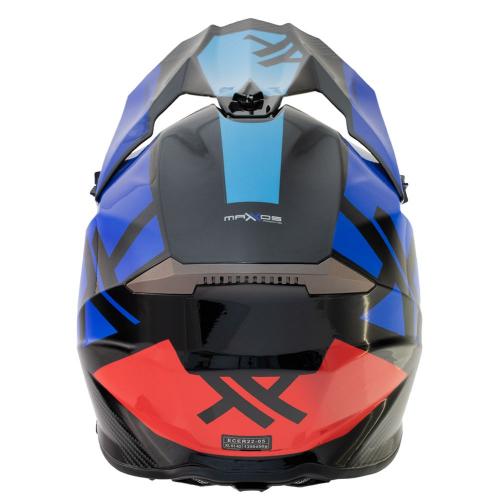 Capacete Mattos Racing Combat Legerro 2022 Azul