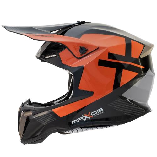 Capacete Mattos Racing Combat Legerro 2022 Laranja