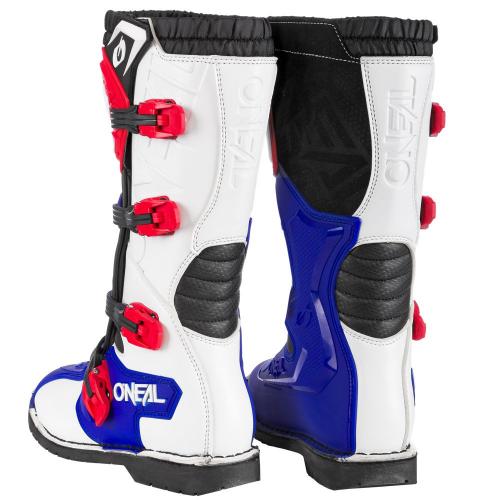 Bota Oneal Rider Pro Azul/Vermelho/Branco