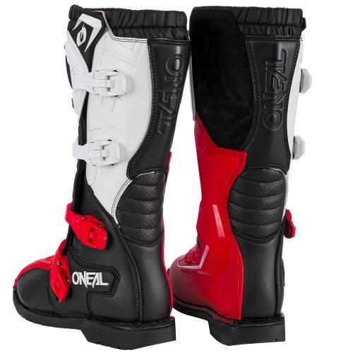 Bota Oneal Rider Pro Preto/Branco/Vermelho