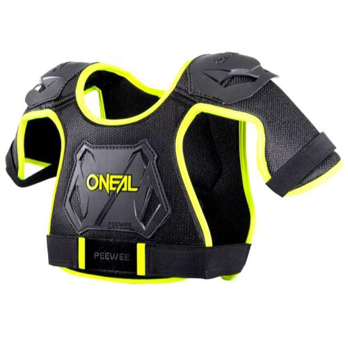 Colete Oneal Pee Wee Infantil Amarelo Fluor