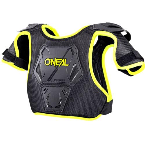 Colete Oneal Pee Wee Infantil Amarelo Fluor