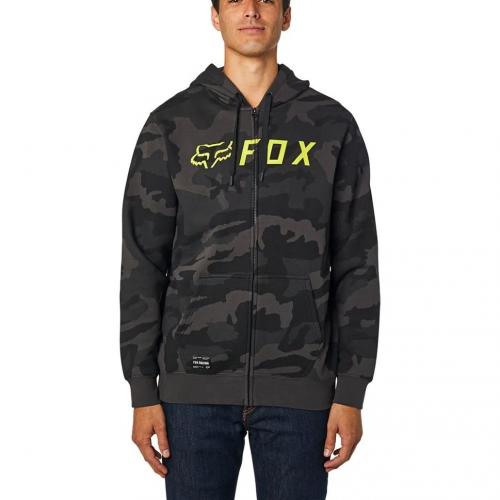 Moletom Fox Apex Zip Preto Camuflado