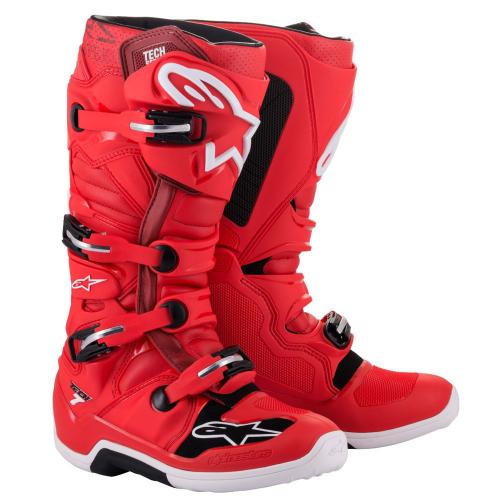 Bota Alpinestars Tech 7 Vermelho