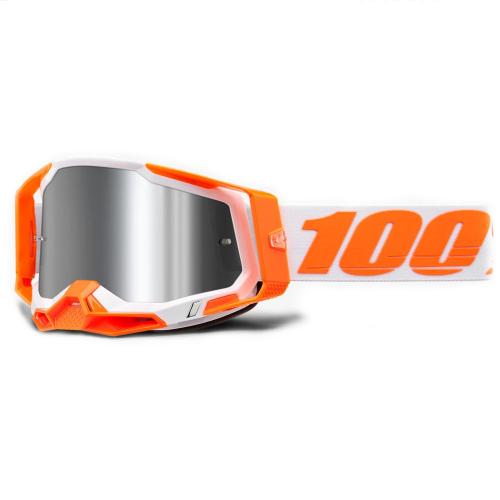 Óculos 100% Racecraft2 Laranja Lente Espelhada