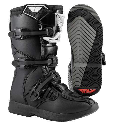 Bota Fly Maverik Juvenil Preta 