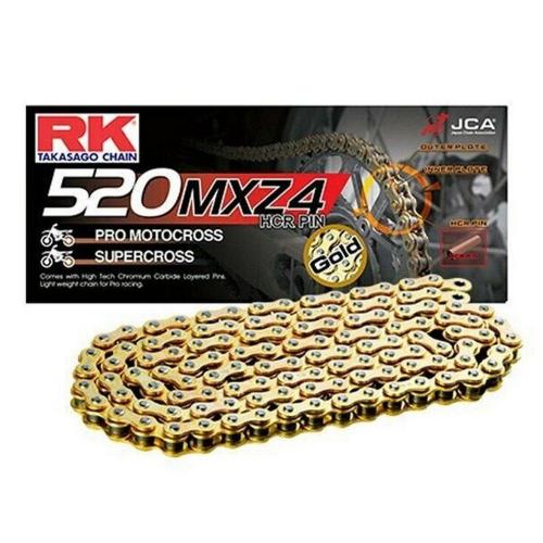 Corrente RK 520-120L MXZ4 Sem Retentor Gold