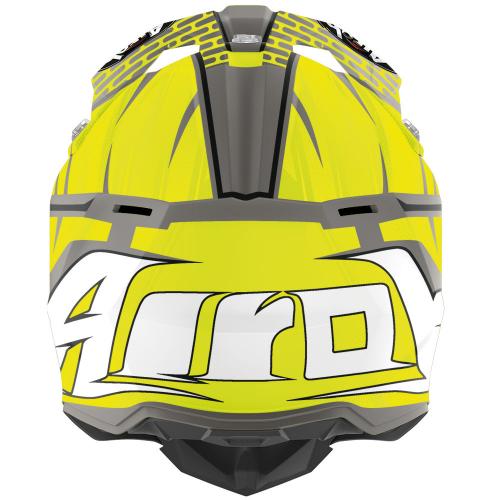 Capacete Airoh Wraap Idol Amarelo Fluor Fosco