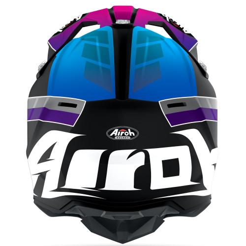 Capacete Airoh Wraap Prism Roxo/Rosa Fosco