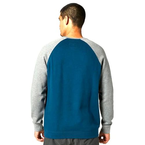 Moletom Fox Apex Crew Azul 