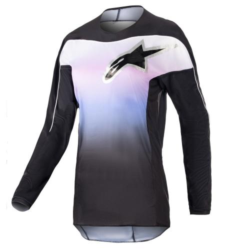 Conjunto Calça + Camisa Alpinestars Fluid Stella 2023 Preto/Roxo