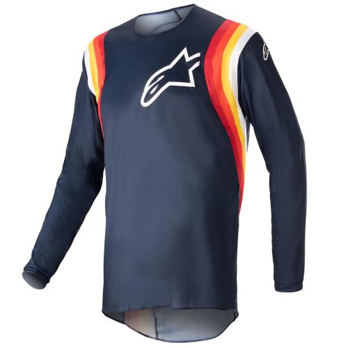 Conjunto Calça + Camisa Alpinestars Fluid Corsa 2023 Azul Marinho