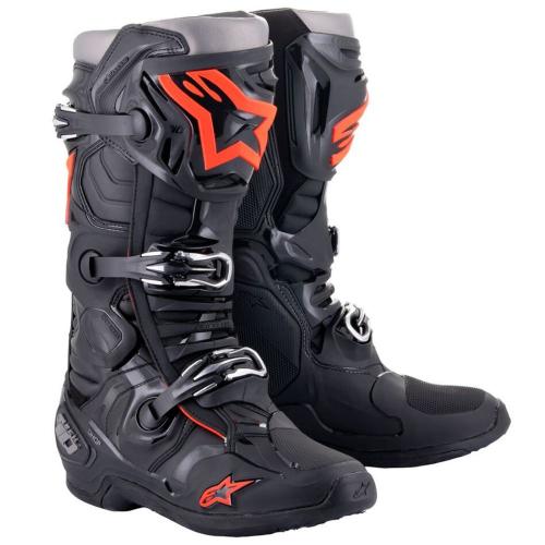 Bota Alpinestars Tech 10 Preto/Vermelho 