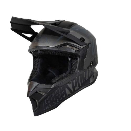 Capacete Asw Fusion 2.0 Dash preto/cinza